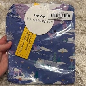 Little Sleepies Kids Pajamas - Purple Fantasy Print